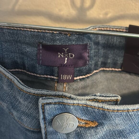 NYDJ nwt Ira ankle Blue Jeans size 18w - Picture 3 of 8